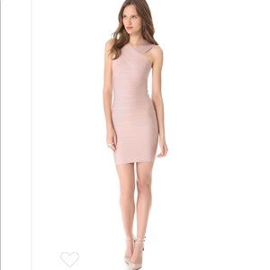 Herve Leger Stella Cross Front Dress Sz Small